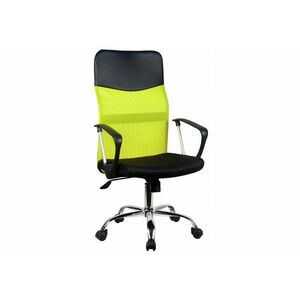 KORAD OCF-7 Irodai szék, 58x105-115x60, zöld/fekete kép