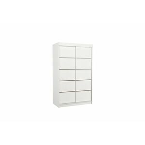 LISO tolóajtós szekrény, 120x200x58, fehér kép