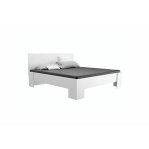 FORTE ágy + matrac, 160x200, fehér kép