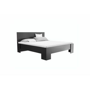 FORTE ágy + matrac, 160x200, grafit kép