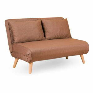 Barna kinyitható kanapé 120 cm Folde – Artie kép