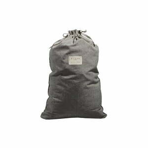Bag Cool Grey szövet és lenkeverék szennyestartó zsák, magasság 75 cm - Really Nice Things kép