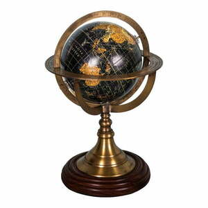 Globe dekoratív földgömb rózsafa talppal, ø 17 cm - Antic Line kép