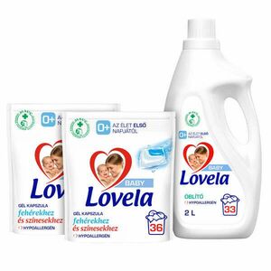 Lovela Baby Hipoallergén Mosókapszula csomag 72 mosás kép