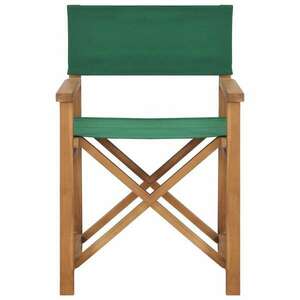 Zöld tömör tíkfa rendezői szék kép
