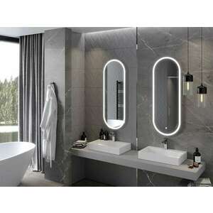 Mexen Bono Led fürdöszobai tükör 45 x 120 cm, LED 6000K, + pára... kép