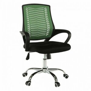 Irodai szék, zöld/fekete/króm, IMELA TYP 2 kép
