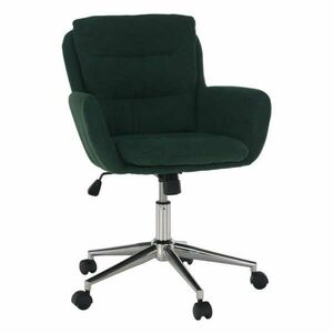 Irodai szék, anyag smaragd/króm, KAILA kép