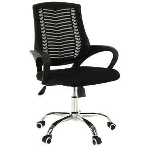 Irodai szék, fekete/króm, IMELA TYP 2 kép
