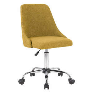 Irodai szék, sárga/króm, EDIZ kép