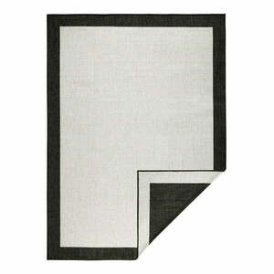 Panama fekete-krémszínű kültéri szőnyeg, 120 x 170 cm - NORTHRUGS kép