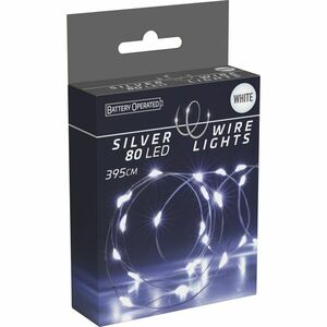 Silver lights fényhuzal 80 LED, hideg fehér, 395 cm kép