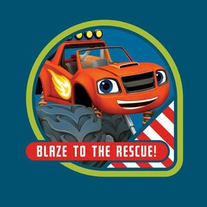Blaze Monster Truck gyerek mágikus törölköző, 30 x 30 cm kép