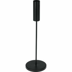 Minimalist fém gyertyatartó fekete, 8 x 25, 5 cm kép