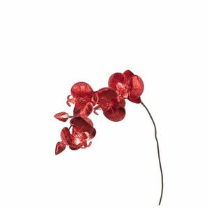 LEONARDO FIORE orchidea 85cm csillogó piros kép