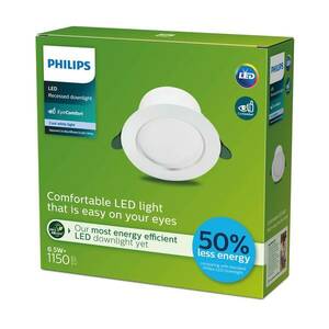 Philips Diamond Cut LED spot 17cm 1150lm/6, 5W 840 kép