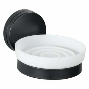 Static-Loc® Plus fekete-fehér fali szappantartó - Wenko kép
