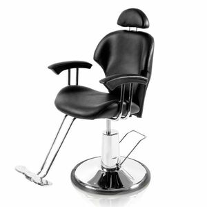 Fodrász szék állítható magassággal-fekete kép