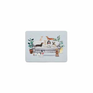 Curious Dogs 4 db-os parafa tányéralátét szett, 21, 5x29 cm - Cooksmart ® kép