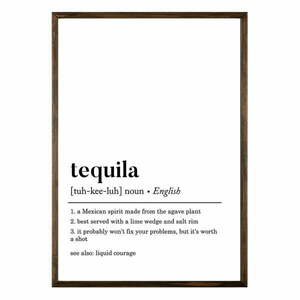 Poszter 50x70 cm Tequila – Wallity kép
