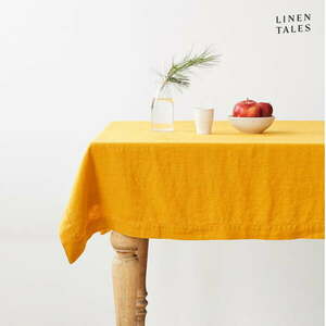 Len asztalterítő 140x140 cm – Linen Tales kép