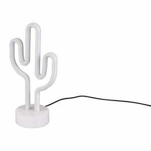 Fehér LED asztali lámpa (magasság 29 cm) Cactus – Trio kép