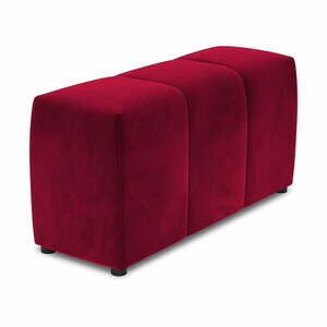 Piros bársony karfa moduláris kanapéhoz Rome Velvet - Cosmopolitan Design kép