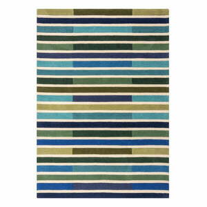 Zöld gyapjú szőnyeg 230x160 cm Piano - Flair Rugs kép
