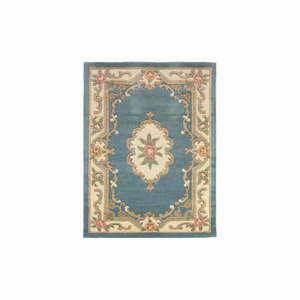 Aubusson kék gyapjú szőnyeg, 150 x 240 cm - Flair Rugs kép