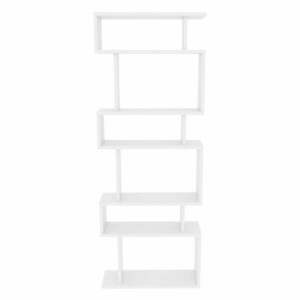 Fehér könyvespolc 60x160 cm Bates – Kalune Design kép