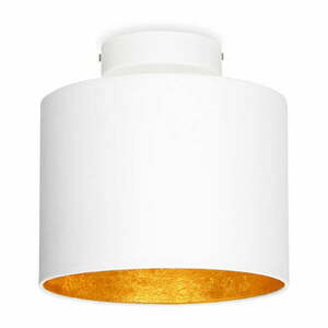 MIKA XS fehér mennyezeti lámpa aranyszínű részletekkel, ⌀ 20 cm - Sotto Luce kép