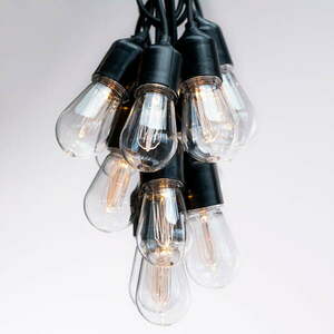 Bulb LED fényfüzér, 10 izzós, hosszúság 8 m - DecoKing kép