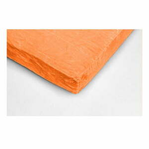 Narancssárga mikroplüss lepedő, 180 x 200 cm - My House kép