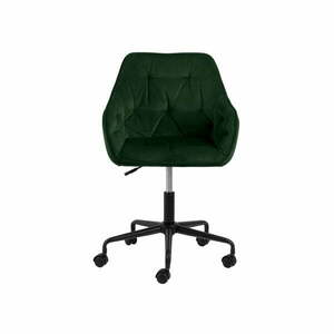 Brooke zöld bársony irodai szék - Actona kép