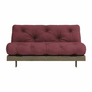 Borvörös kinyitható kanapé 160 cm Roots – Karup Design kép