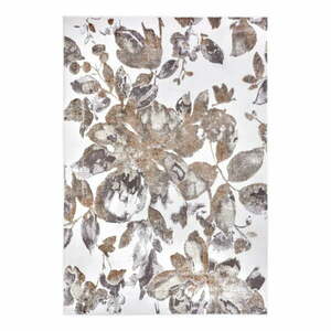 Szürke-barna szőnyeg 67x120 cm Shine Floral – Hanse Home kép