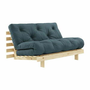 Roots kék kinyitható kanapé 140 cm - Karup Design kép