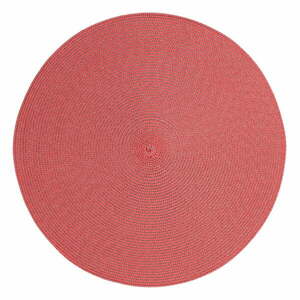 Round Chambray piros kerek tányéralátét, ø 38 cm - Zic Zac kép
