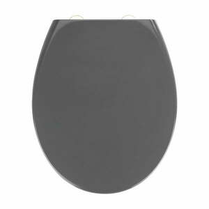 Samos sötétszürke WC-ülőke, 44, 5 x 37, 5 cm - Wenko kép