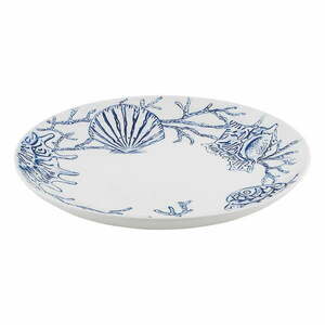 Maris kék-fehér porcelán tálaló tányér, ø 34 cm - Villa Altachiara kép