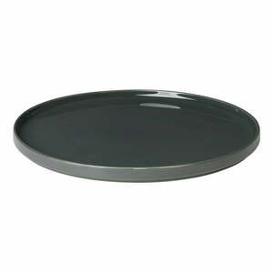 Pilar sötétzöld kerámia szervírozó tányér - Blomus kép