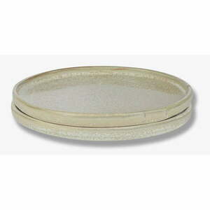 Bézs kő tányér készlet 2 db-os ø 20 cm Sand Grain – Mette Ditmer Denmark kép
