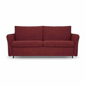 Borvörös kinyitható kanapé 166 cm Dalida – Micadoni Home kép