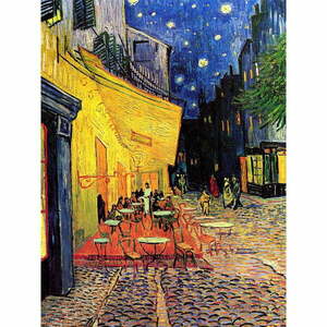 Vincent van Gogh - Cafe Terrace kép másolat, 45 x 60 cm kép
