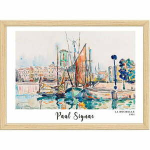 Keretezett poszter 75x55 cm Paul Signac – Wallity kép