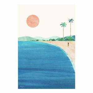 Poszter 30x40 cm Paradise Beach - Travelposter kép