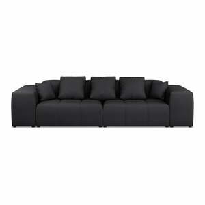 Fekete kanapé 320 cm Rome - Cosmopolitan Design kép