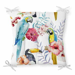 Jungle Birds pamut keverék székpárna, 40 x 40 cm - Minimalist Cushion Covers kép