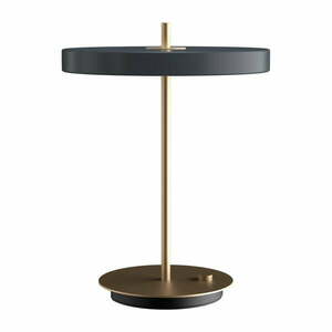 Antracitszürke LED szabályozható asztali lámpa fém búrával (magasság 41, 5 cm) Asteria Table – UMAGE kép