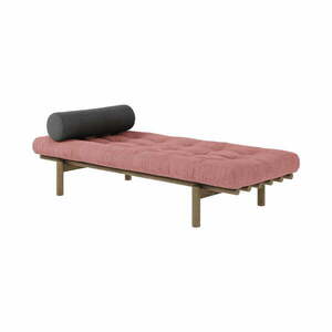 Rózsaszín egyszemélyes ágy Next – Karup Design kép